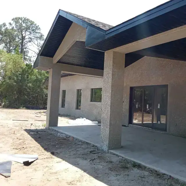 New soffit and fascia installation — project 1