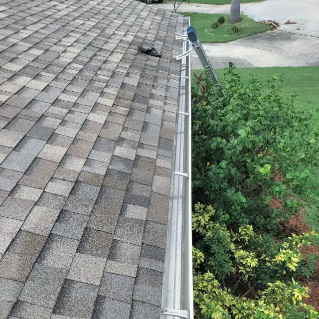 Gutter cleanout and repair — project 2