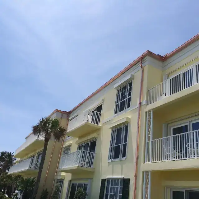 Commercial gutter installation — project 3