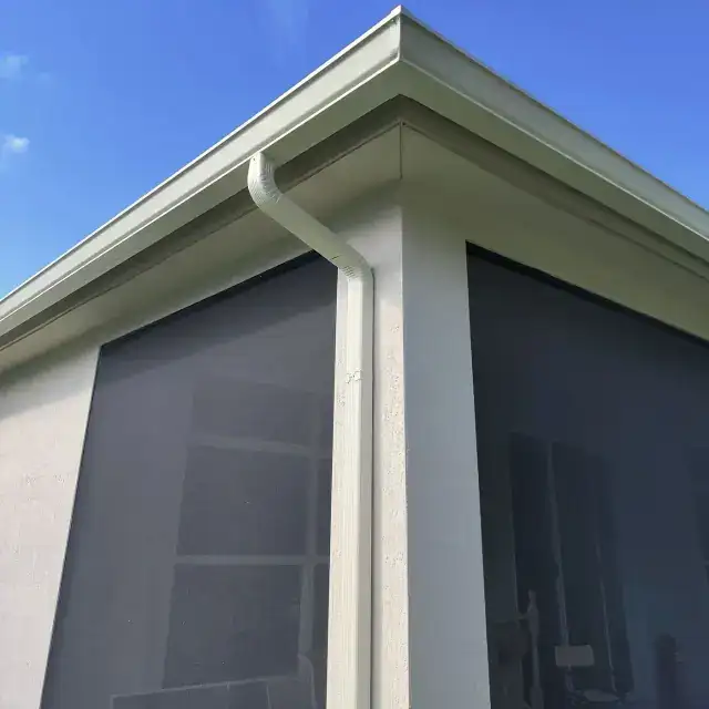 Seamless gutter installation by Heavy Metal Gutters — project 3