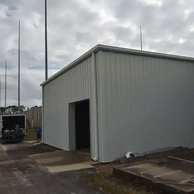 Commercial gutter installation — project 5