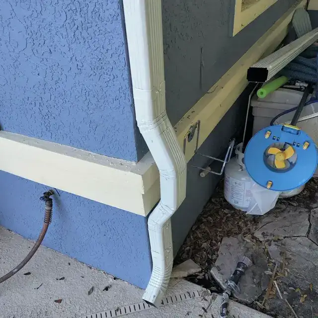 Seamless gutter installation by Heavy Metal Gutters — project 5