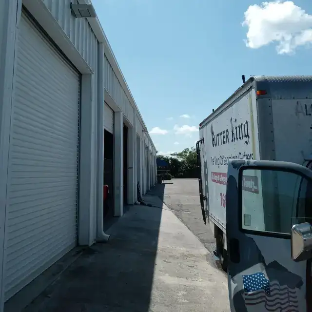 Commercial gutter installation — project 7