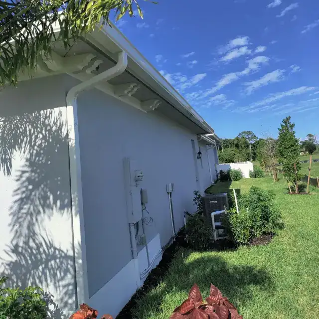 Seamless gutter installation by Heavy Metal Gutters — project 9