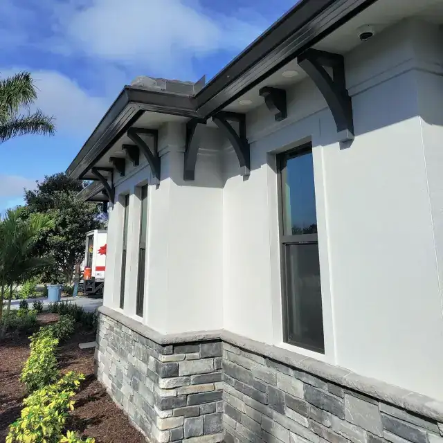 Seamless gutter installation by Heavy Metal Gutters — project 11