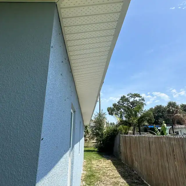 New soffit and fascia installation — project 12