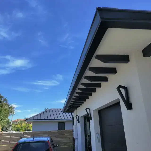 Seamless gutter installation by Heavy Metal Gutters — project 12