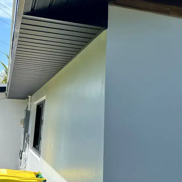 New soffit and fascia installation — project 13