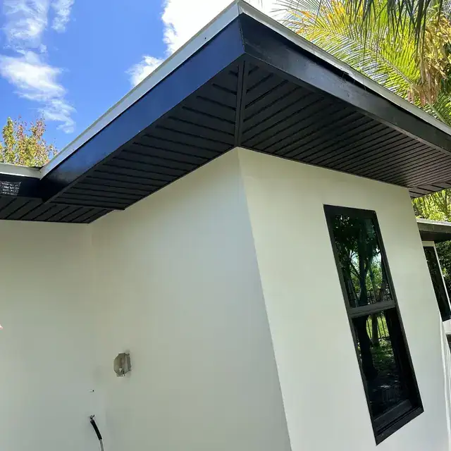 New soffit and fascia installation — project 15