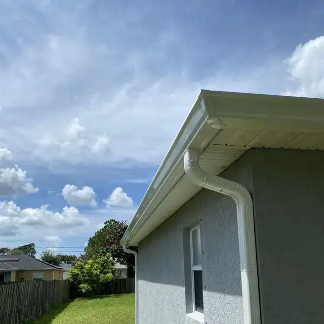 Seamless gutter installation by Heavy Metal Gutters — project 22