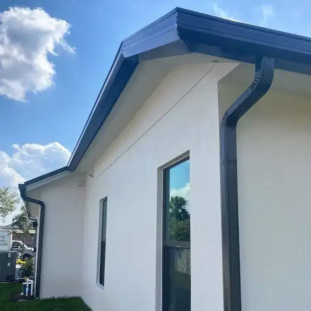 Seamless gutter installation by Heavy Metal Gutters — project 29